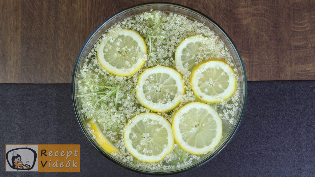 bodzaszörp recept, bodzaszörp elkészítése 2. lépés