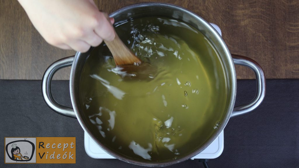 bodzaszörp recept, bodzaszörp elkészítése 3. lépés