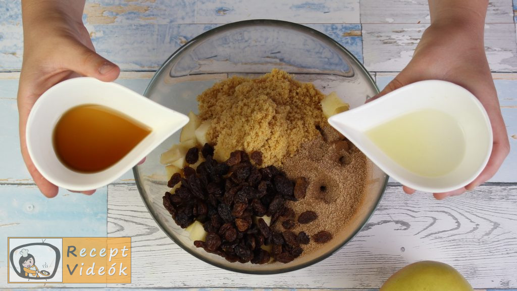 almás rétes recept, almás rétes elkészítése 4. lépés