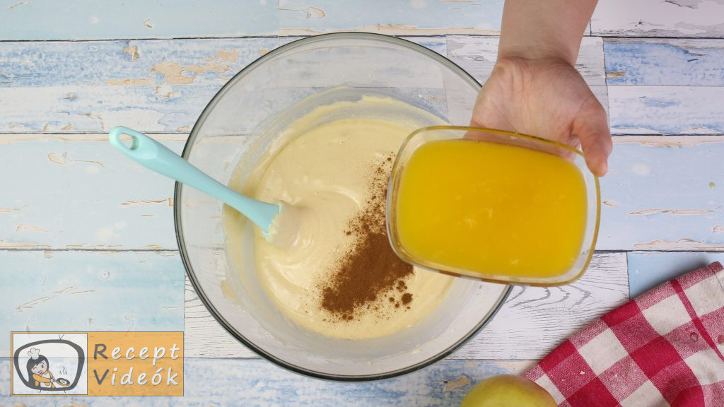 lapos almás pite recept, lapos almás pite elkészítése 3. lépés