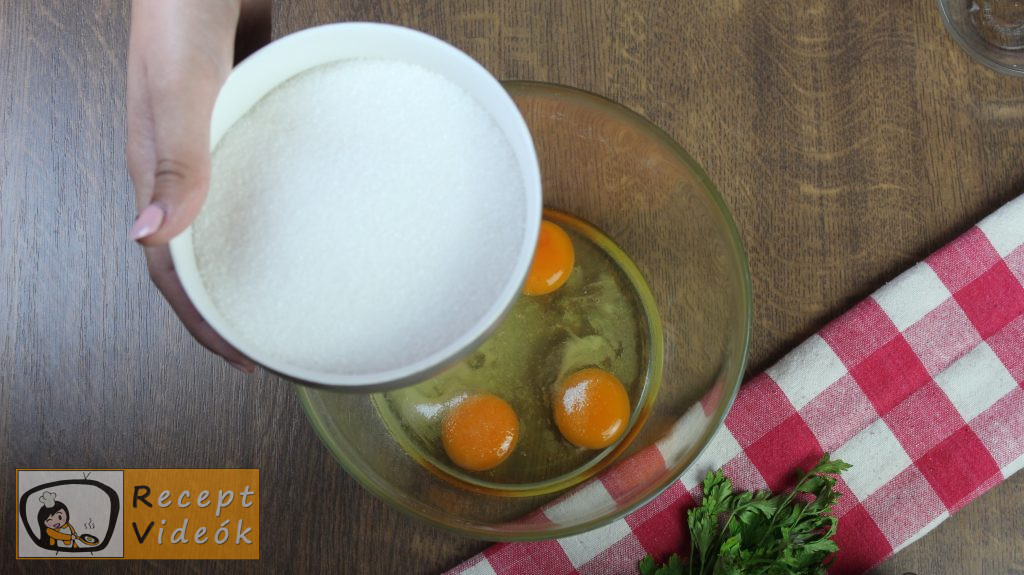 Írótorta recept, írótorta elkészítése 1. lépés