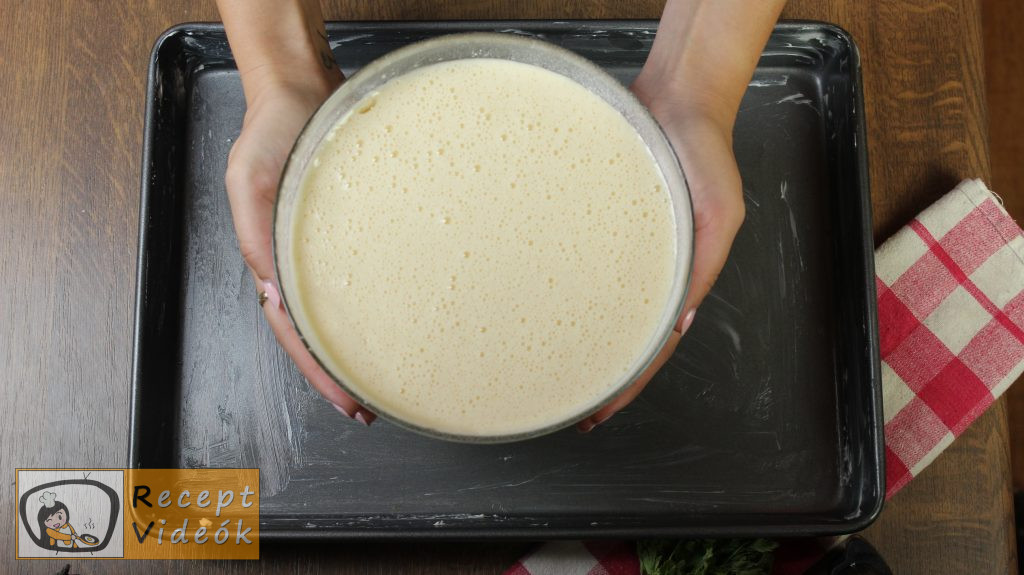 Írótorta recept, írótorta elkészítése 5. lépés