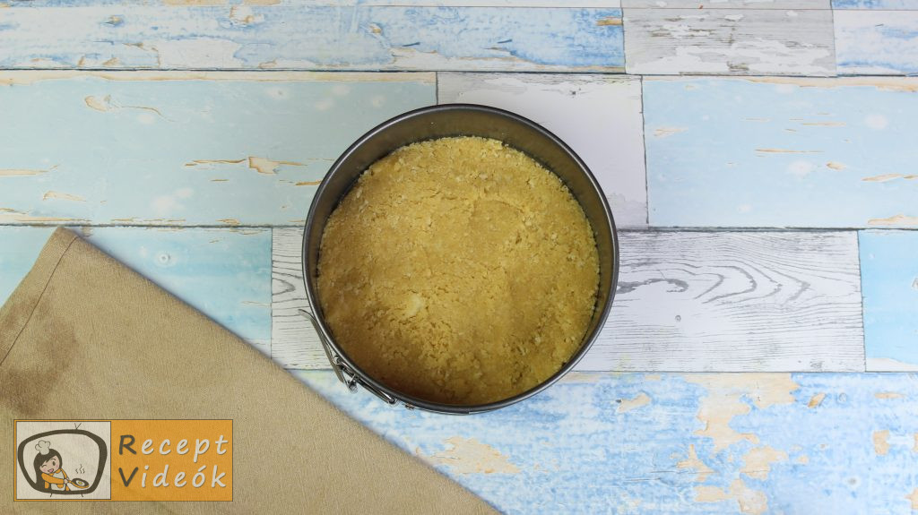 Sajttorta recept, sajttorta elkészítése 2. lépés