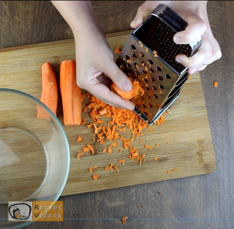 édes sárgarépasaláta recept elkészítése 1. lépés