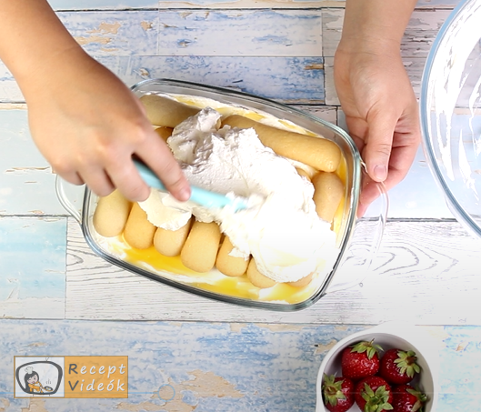 epres tiramisu recept, epres tiramisu elkészítése 6. lépés