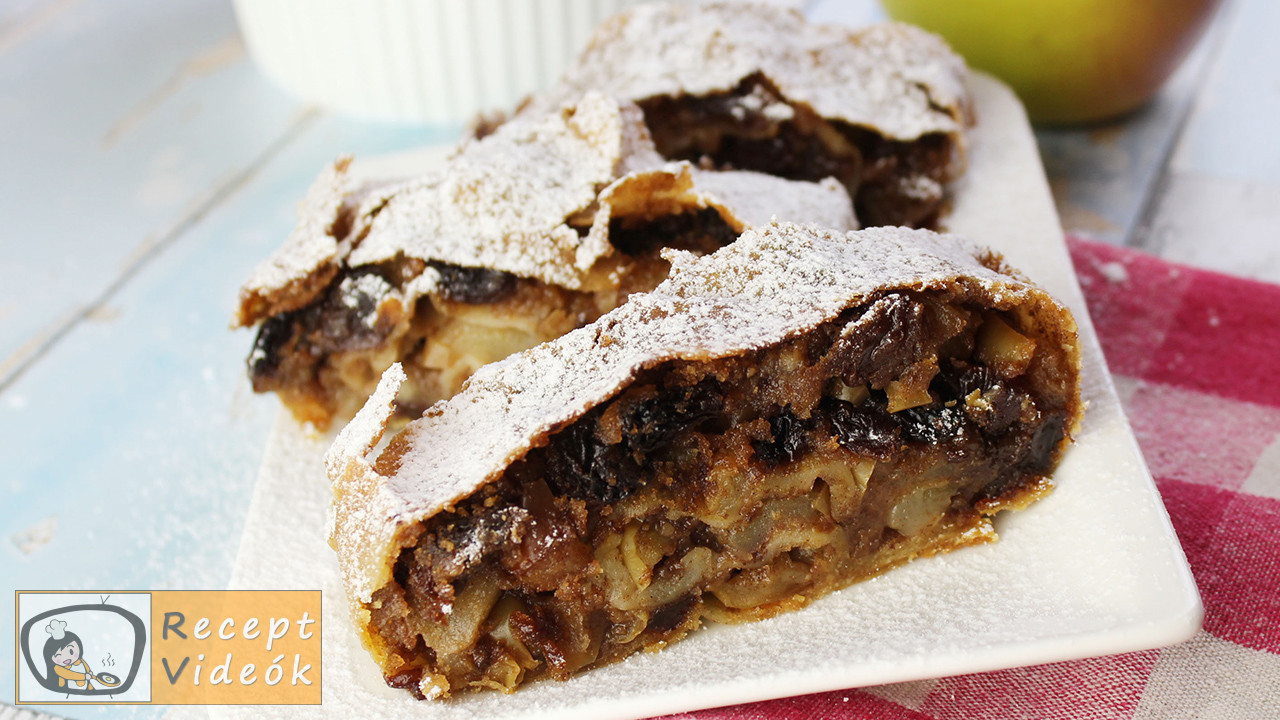 almás rétes recept, almás rétes elkészítése - Recept Videók almás rétes recept, almás rétes elkészítése - Recept Videók