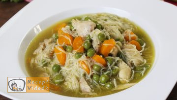 csirkeleves recept, csirkeleves elkészítése - Recept Videók