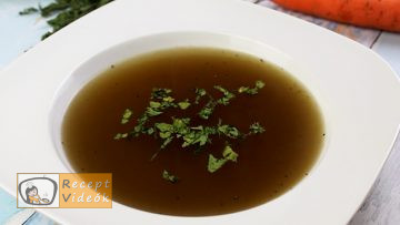 zöldségleves recept, zöldségleves elkészítése - Recept Videók
