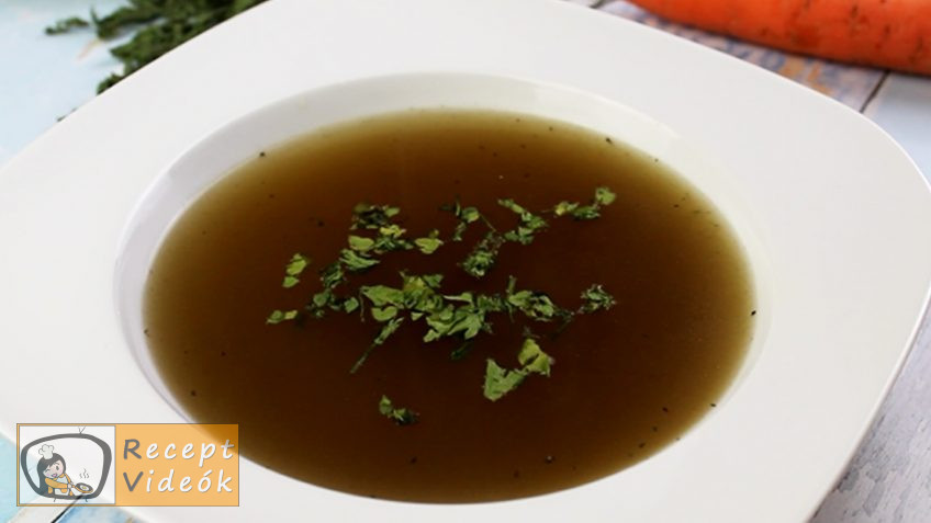 zöldségleves recept, zöldségleves elkészítése - Recept Videók
