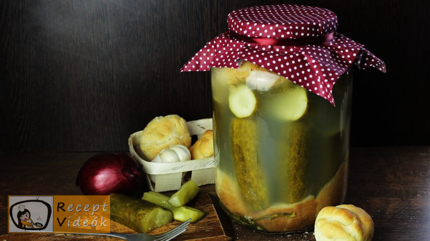 kovászos uborka recept, kovászos uborka elkészítése - Recept Videók
