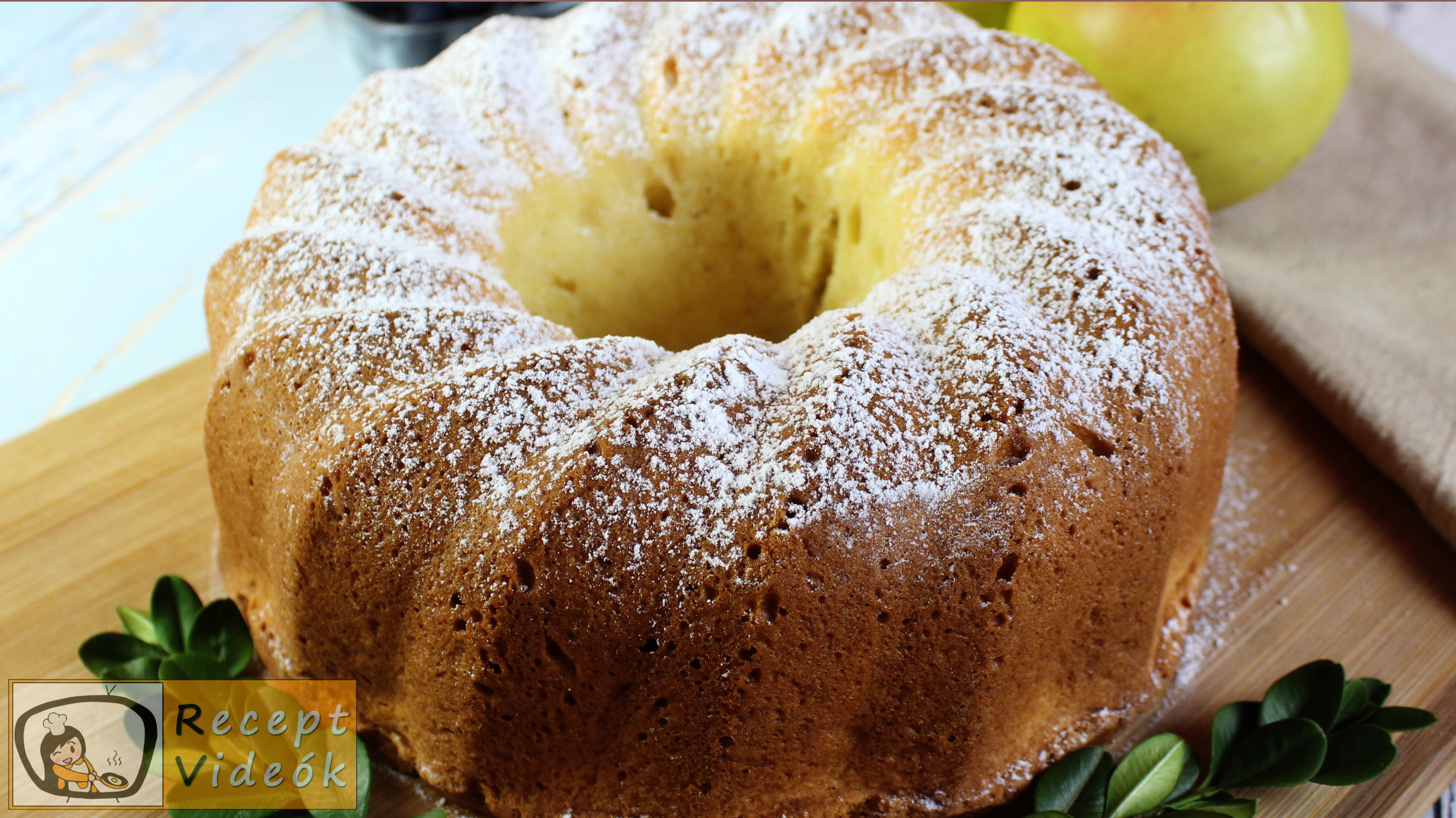 Joghurtos kuglóf recept, joghurtos kuglóf elkészítése - Recept Videók Joghurtos kuglóf recept, joghurtos kuglóf elkészítése - Recept Videók