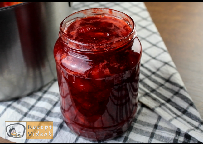 eperlekvár recept, eperlekvár elkészítése 4. lépés