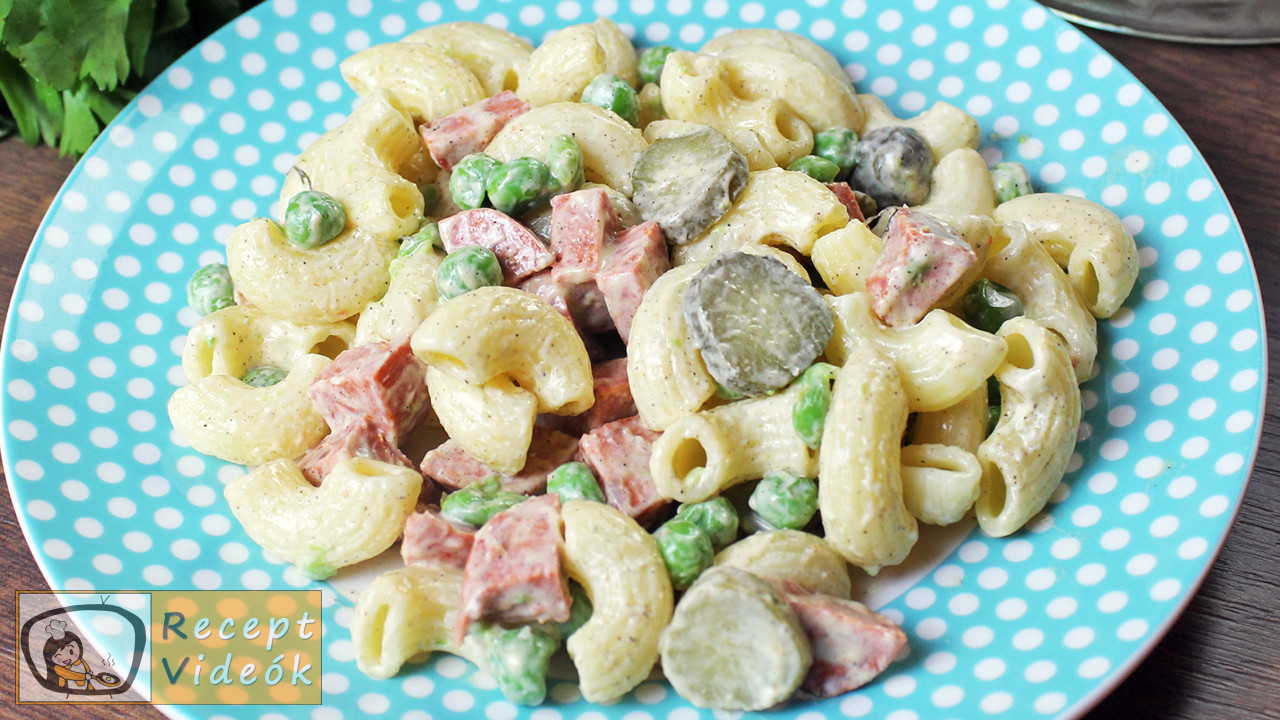 tésztasaláta recept, tésztasaláta elkészítése - Recept Videók tésztasaláta recept, tésztasaláta elkészítése - Recept Videók