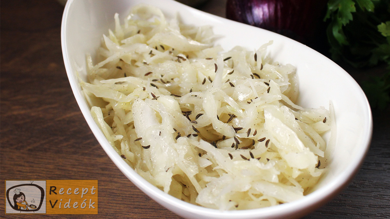 káposztasaláta recept, káposztasaláta készítése - Recept Videók káposztasaláta recept, káposztasaláta készítése - Recept Videók