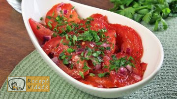 Paradicsomsaláta recept, paradicsomsaláta elkészítése - Recept Videók