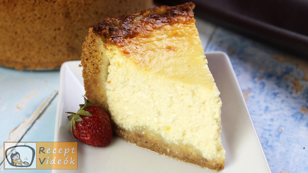 túrótorta recept, túrótorta elkészítése - Recept Videók