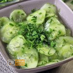 uborkasaláta recept, uborkasaláta elkészítése - Recept Videók