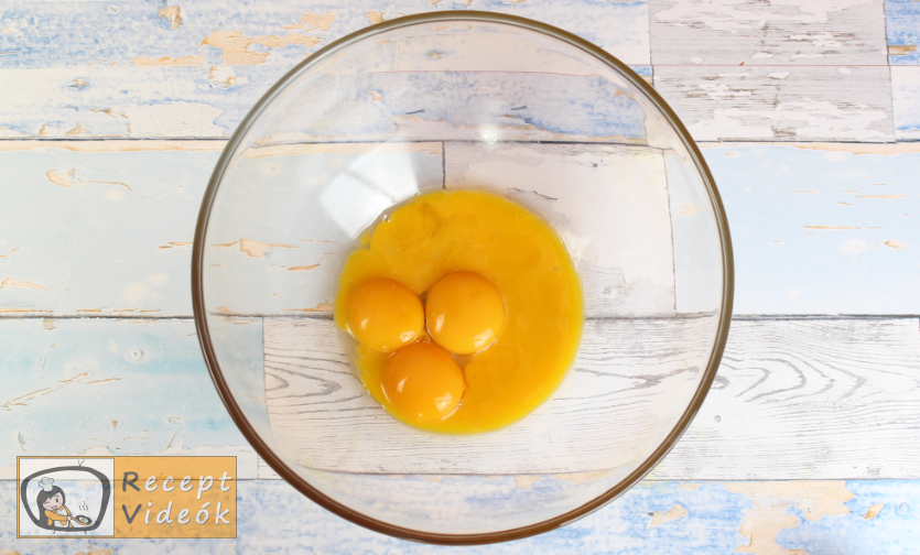 Tojáslikőr torta recept, tojáslikőr torta elkészítése 1. lépés