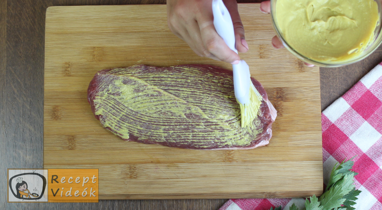 Marharolád recept, marharolád elkészítése 2. lépés