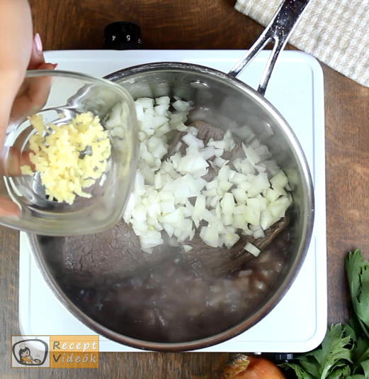 Sült marhahús recept, sült marhahús elkészítése 3. lépés