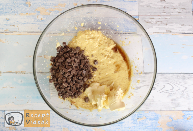 Tojáslikőr torta recept, tojáslikőr torta elkészítése 3. lépés