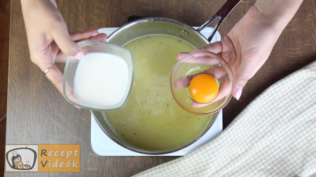Spárgakrémleves recept, spárgakrémleves elkészítése 4. lépés