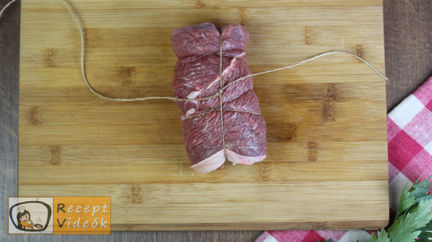 Marharolád recept, marharolád elkészítése 4. lépés