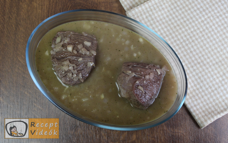 Sült marhahús recept, sült marhahús elkészítése 5. lépés