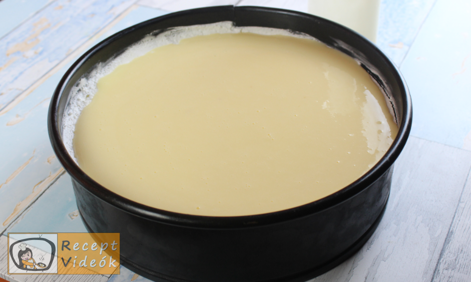Tojáslikőr torta recept, tojáslikőr torta elkészítése 7. lépés