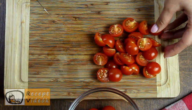 Spárgasaláta recept, spárgasaláta elkészítése 6. lépés