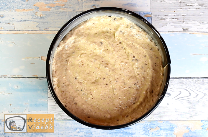 Tojáslikőr torta recept, tojáslikőr torta elkészítése 5. lépés