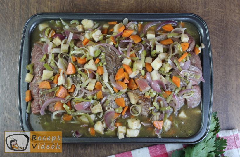 Marharolád recept, marharolád elkészítése 8. lépés