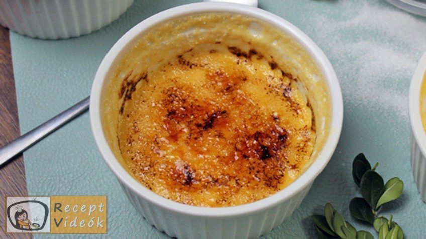 Krém brülé recept, Krém brülé elkészítése - Recept Videók