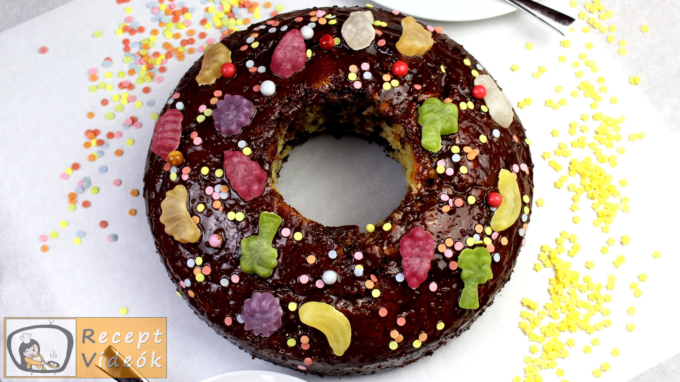 Szülinapi torta recept, szülinapi torta elkészítése - Recept Videók