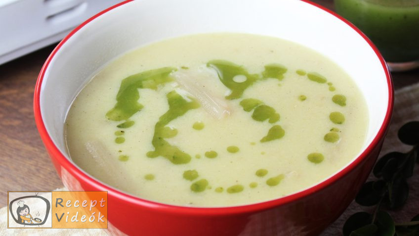 Spárgakrémleves recept, spárgakrémleves elkészítése - Recept Videók