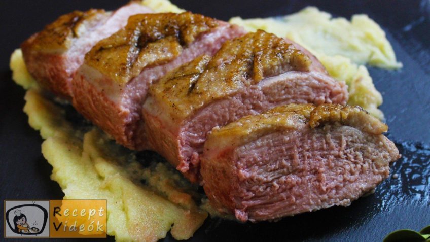 Sült kacsamell recept, sült kacsamell elkészítése - Recept Videók