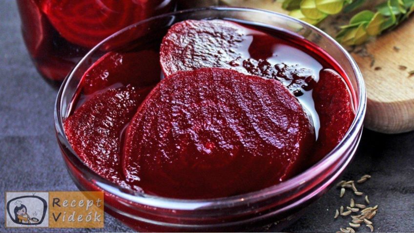 Cékla befőtt recept, cékla befőtt elkészítése - Recept Videók