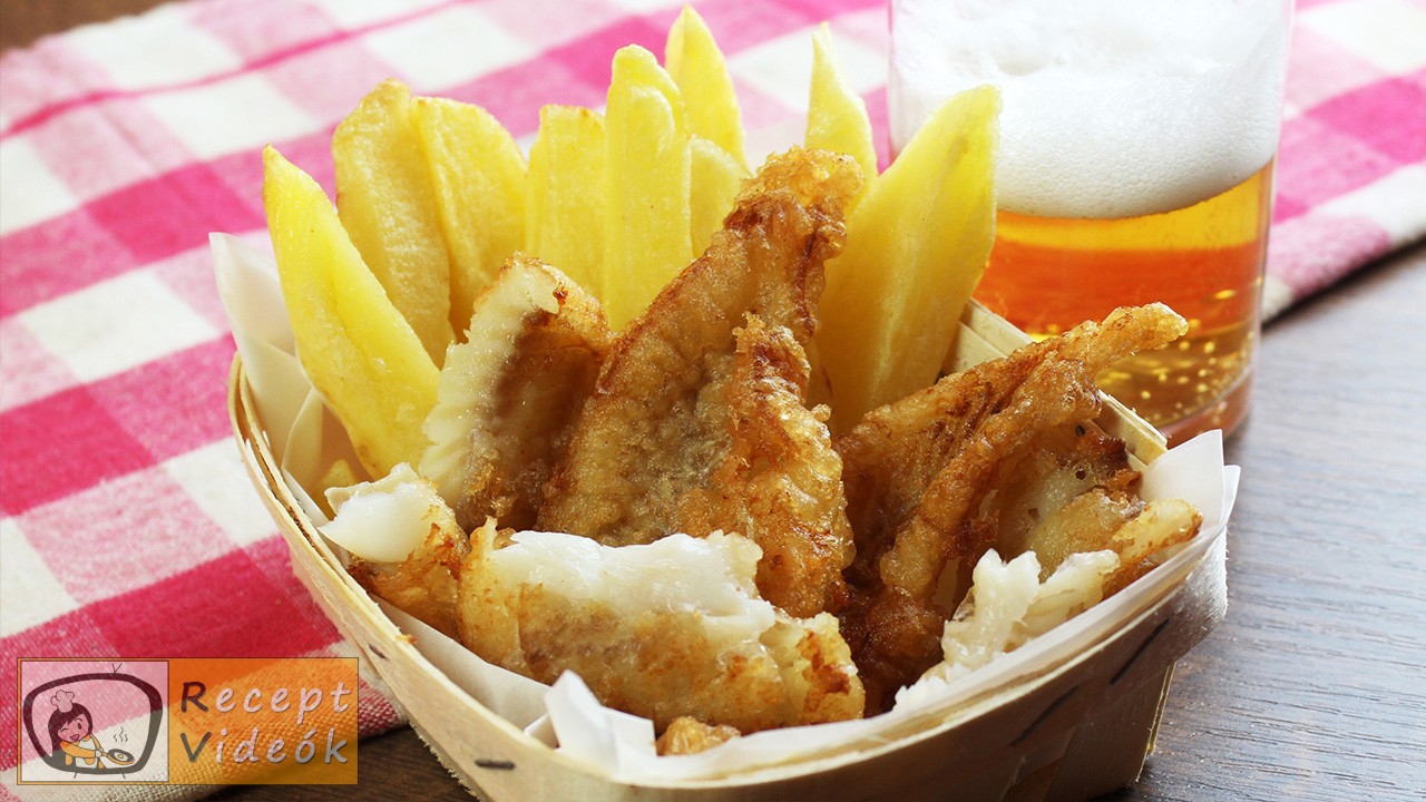 Fish and chips recept, fish and chips elkészítése - Recept Videók Fish and chips recept, fish and chips elkészítése - Recept Videók