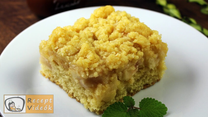MORZSÁS ALMATORTA RECEPT VIDEÓVAL – almatorta készítése