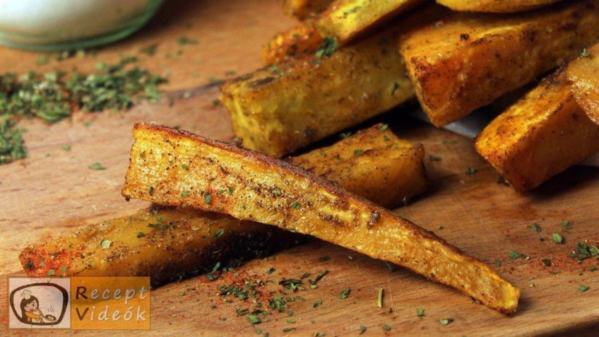 Sült édesburgonya recept, sült édesburgonya elkészítése - Recept Videók