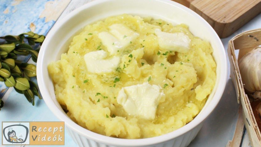 Vajas krumplipüré recept, vajas krumplipüré elkészítése - Recept Videók