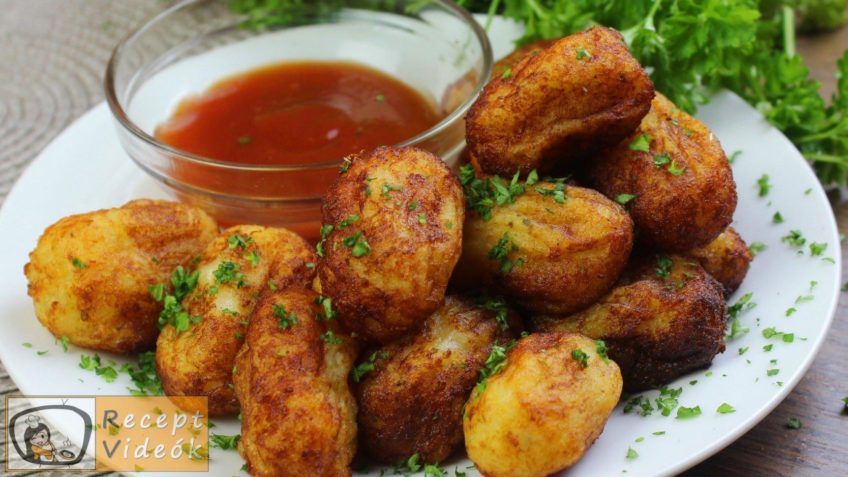 Amerikai tater tot sültkrumpli recept, amerikai tater tot sültkrumpli elkészítése - Recept Videók