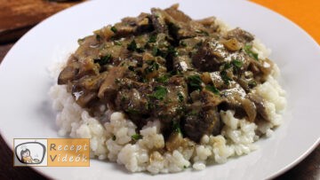 Stroganoff recept, stroganoff elkészítése - Recept Videók