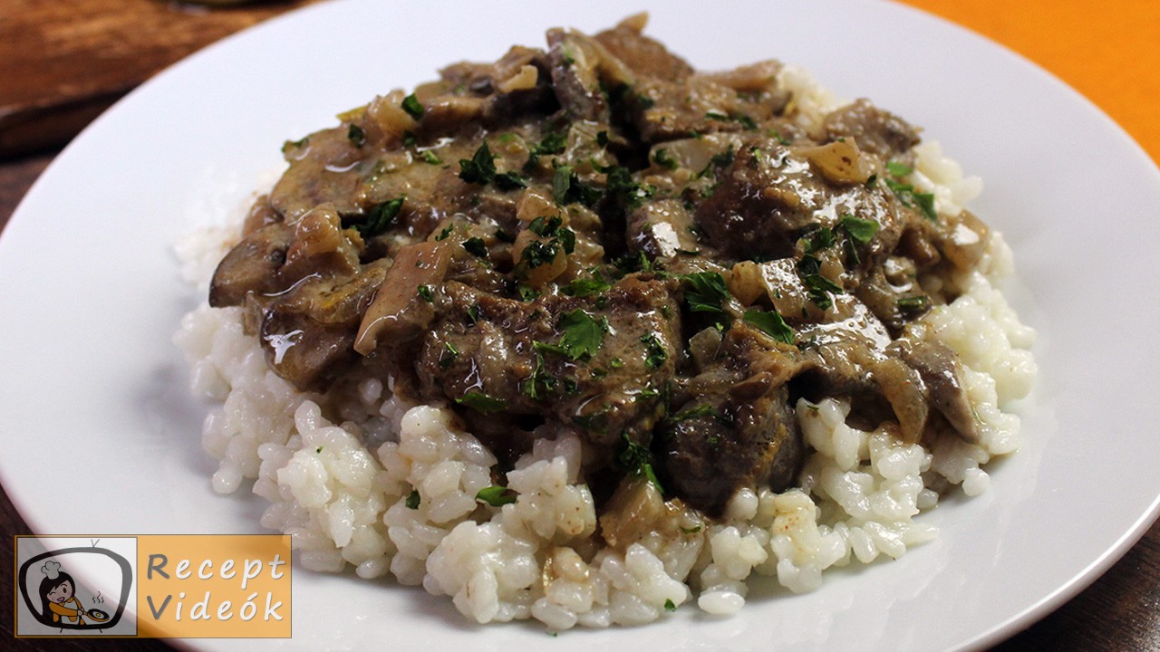 Stroganoff recept, stroganoff elkészítése - Recept Videók Stroganoff recept, stroganoff elkészítése - Recept Videók