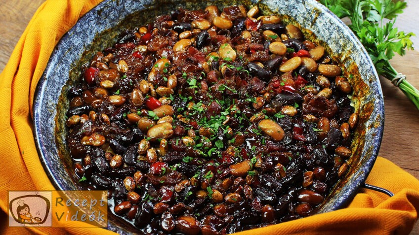 SÜLT BAB RECEPT VIDEÓVAL – sült bab készítése