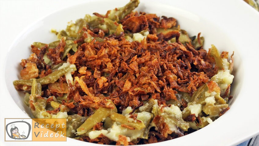 ZÖLDBAB CASSEROLE RECEPT VIDEÓVAL – zöldbab casserole készítése