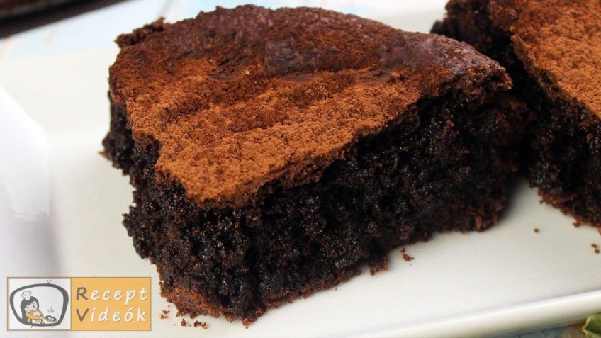 Brownie torta recept, brownie torta elkészítése - Recept Videók