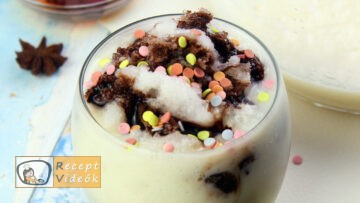 Jégdesszert recept, jégdesszert elkészítése - Recept Videók
