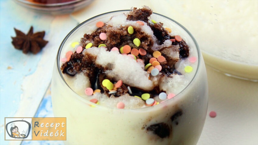 JÉGDESSZERT RECEPT VIDEÓVAL – jégdesszert készítése