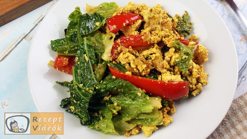 ZÖLDSÉGES TOFU RECEPT VIDEÓVAL – zöldséges tofu készítése